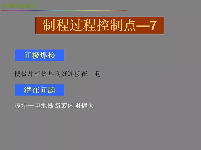 鋰電池廠家詳解：鋰電池生產工藝注意問題（圖）